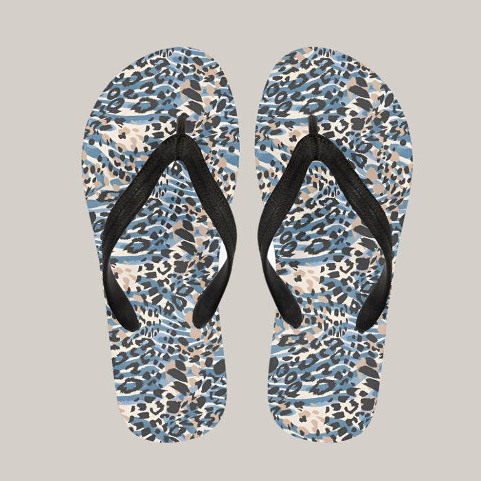 Animal-Texture Flip-Flops YSFD1024AB