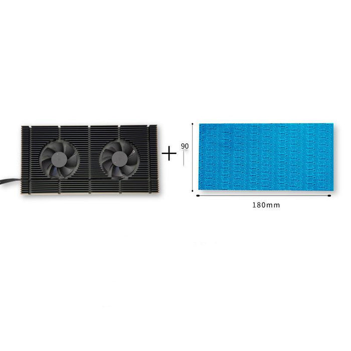 Backplane Radiator Graphics Card Heater Cooling Fan