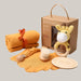 Bopoobo 1Set Bath Toys Orange 6PCS Set