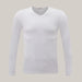 Turtleneck Sweaters For Men Base round neck white