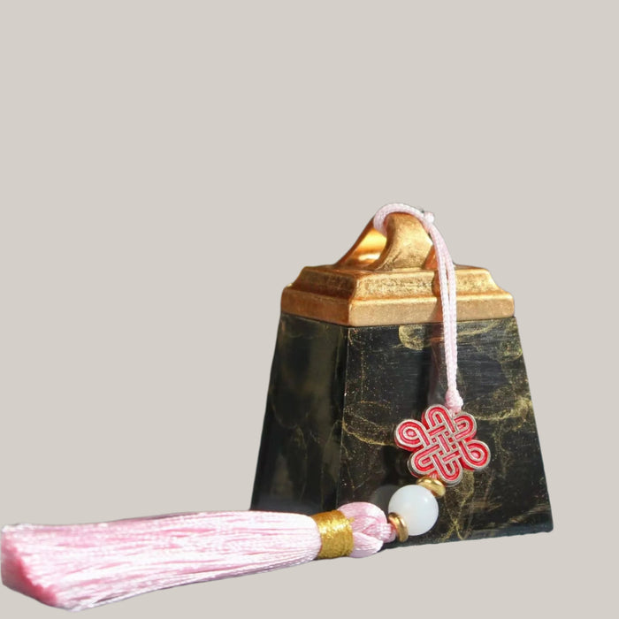 Chinese Copper Incense Ceremony Tool Set, 9 Pieces
