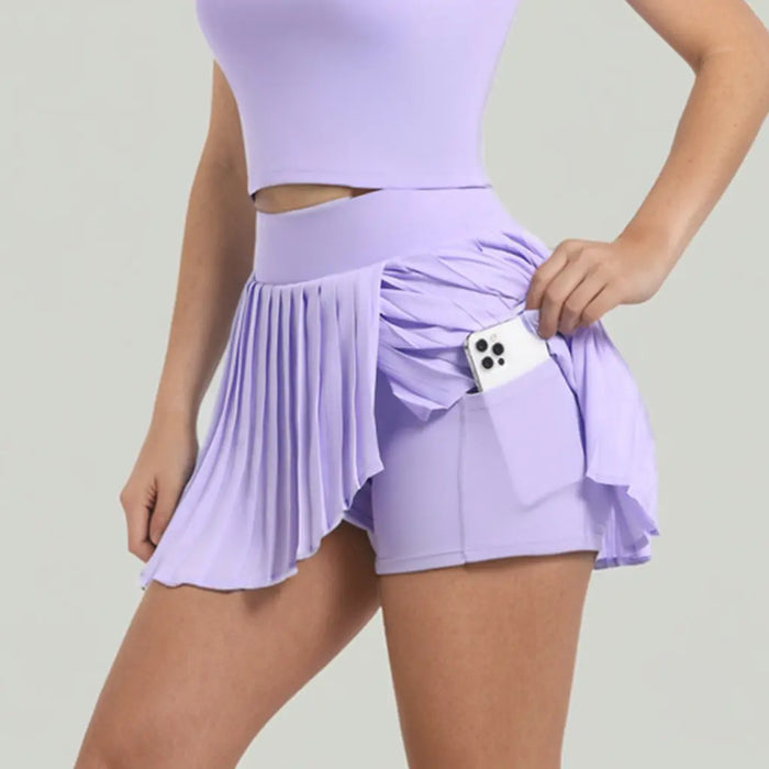 Pleated Tennis Skirt Dream Purple
