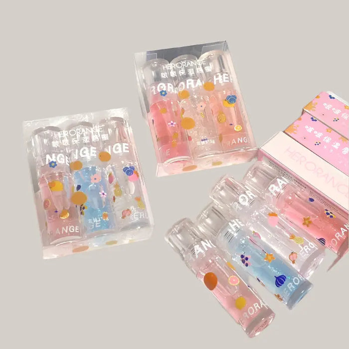 Sheer Glitter Lip Gloss, 6 Shades