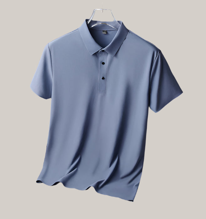 Breathable Lapel  T Shirt For Men