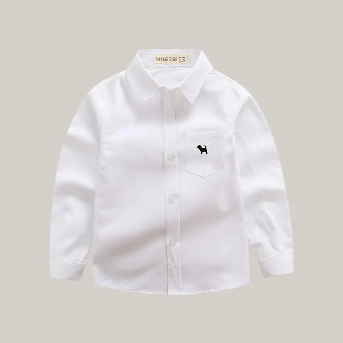 Children's Shirts Boys' Long-sleeved Shirts