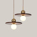 Nordic Walnut LED Dining Chandelier, 3000K
