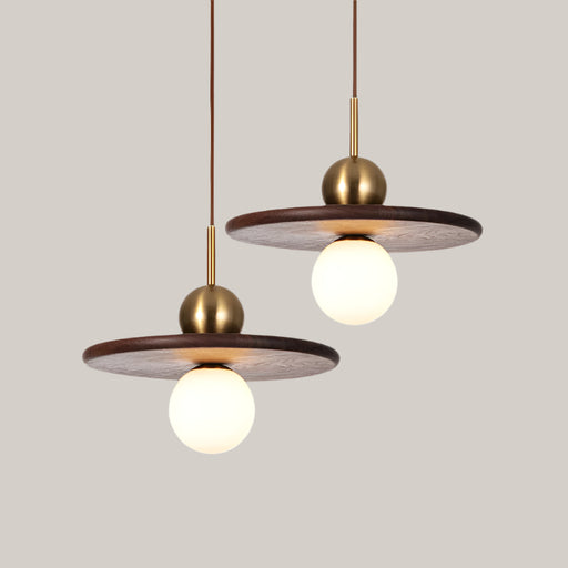 Walnut Dining Room Chandelier
