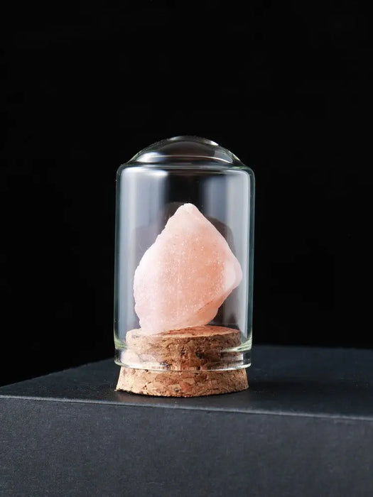 Natural Crystal Ore Specimen Ornaments Rock Orange Salt Stone