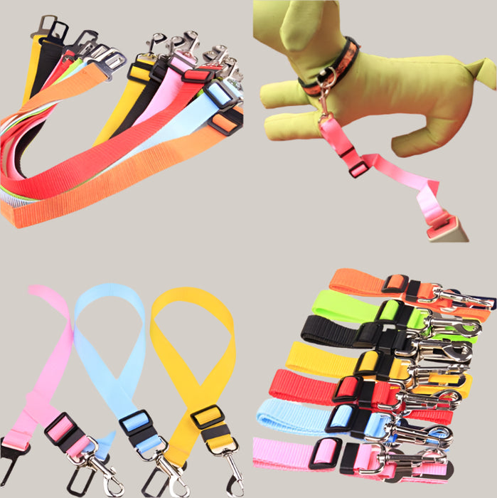 Adjustable Pet Seat Belt Restraint