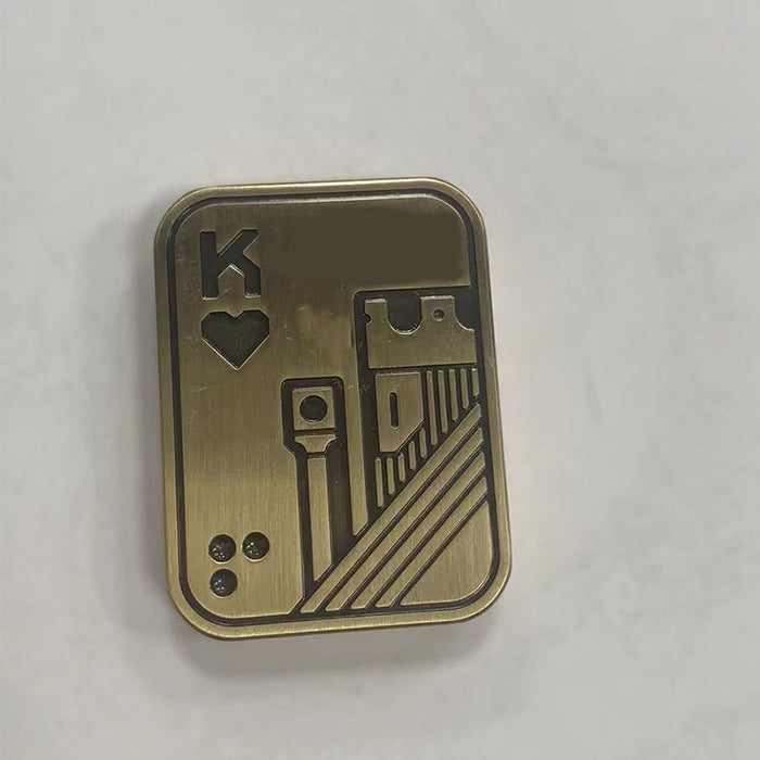 Colorfast Extractor Metal Playing Cards