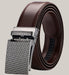 Adjustable Holeless Leather Belt