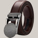 Adjustable Holeless Leather Belt