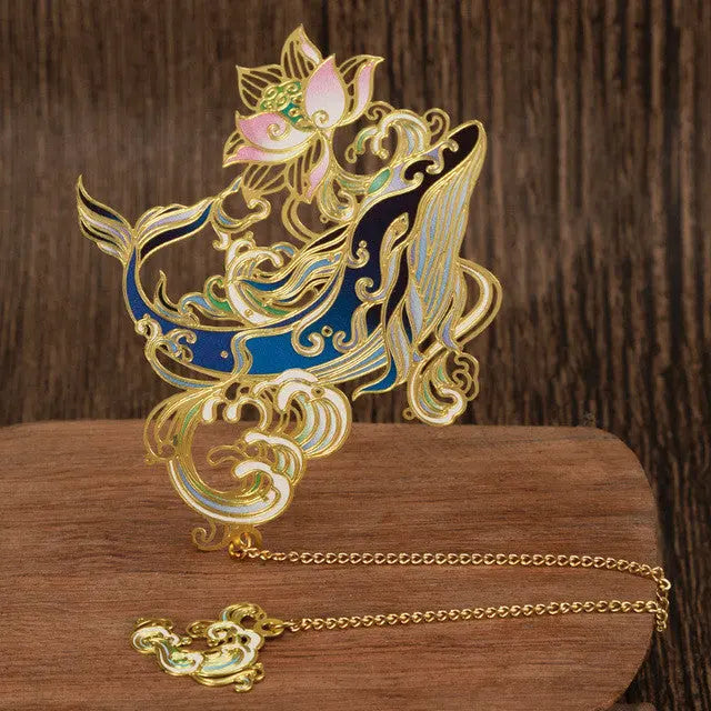 Decorative Metal Bookmark – 8 Designs Free Kun