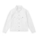 Men's American-Style Biker Jacket White