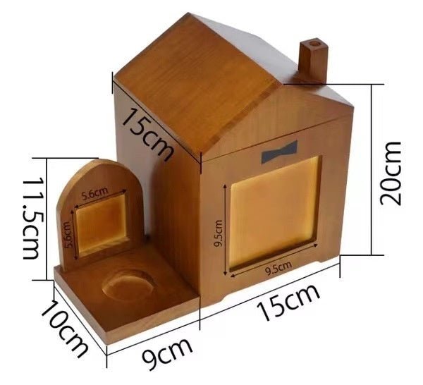 Pet Memorial Keepsake Dark Brown