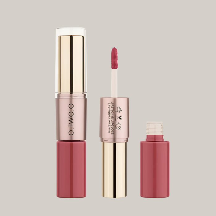 2-in-1 Lipstick and Lip Gloss