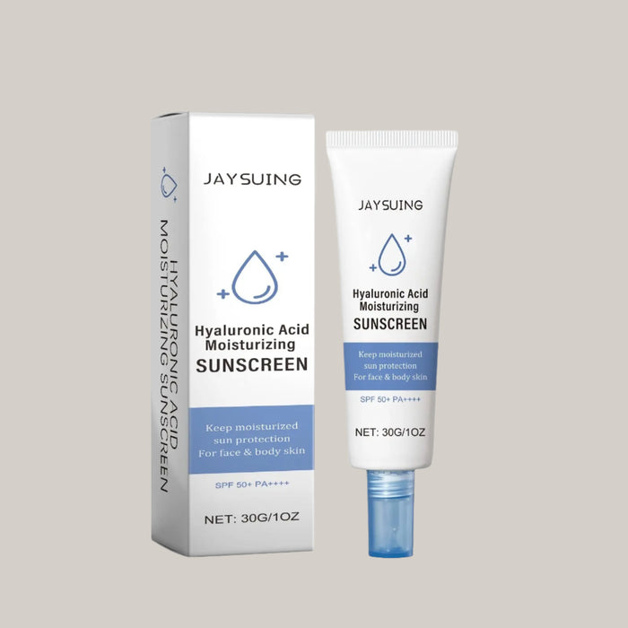 Hyaluronic Acid, Panthenol and Titanium Dioxide Sunscreen Lotion