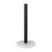 Marble kitchen roll holder White Circle