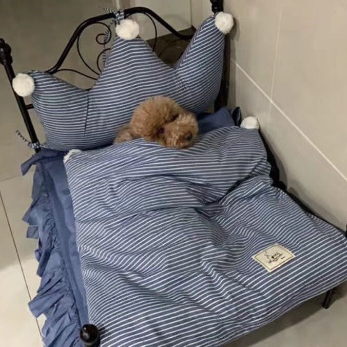 Dog and Cat Bed Black