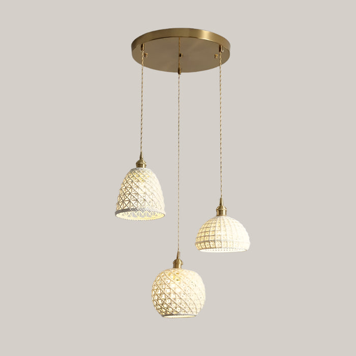 Handmade Ceramic Chandelier Combination2