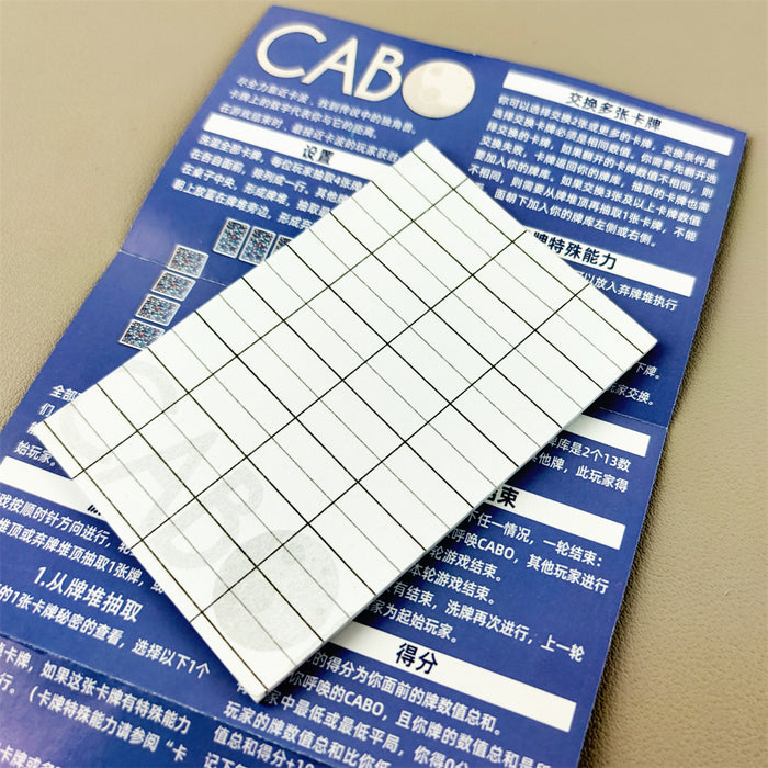CABO Board Games Card