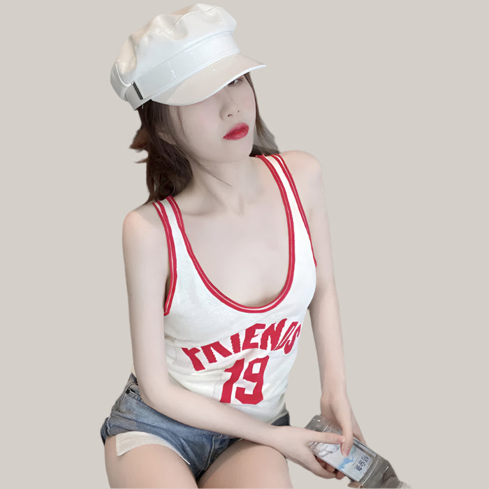 Loose Sleeveless Sports Tank Tops