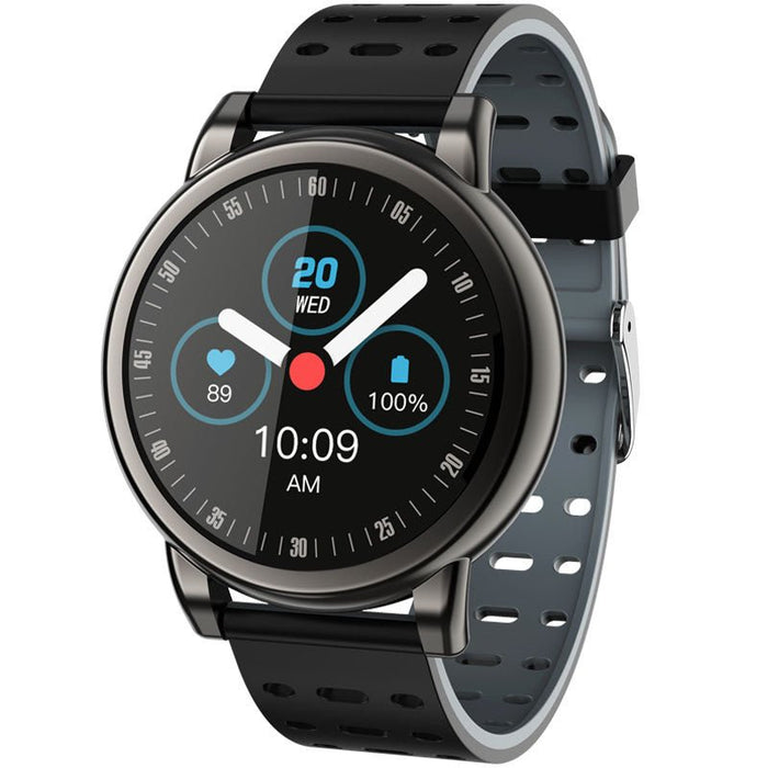 B8 + round screen smart bracelet Grey