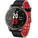 B8 + round screen smart bracelet Red