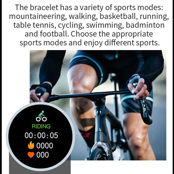 B8+ Round-Screen Smart Bracelet