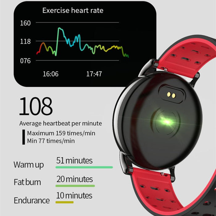 B8+ Round-Screen Smart Bracelet