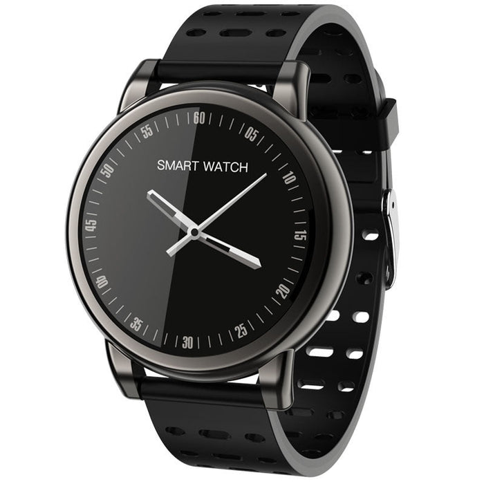 B8 + round screen smart bracelet Black