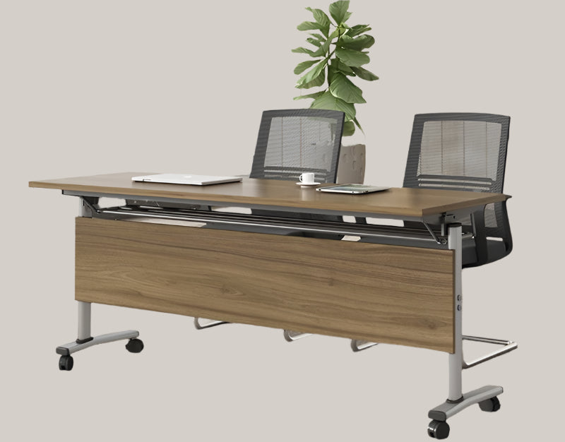 Minimalist Office Chair 1800x500x750 walnut 2PCS