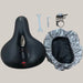 Wide Bicycle Saddle – 2 Suspension Styles Suit
