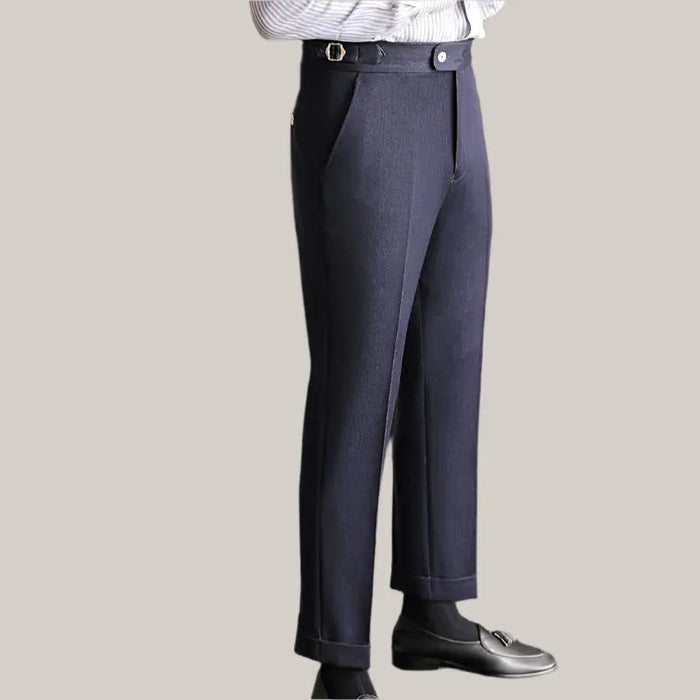 Casual High-waisted Men's Dress Pants