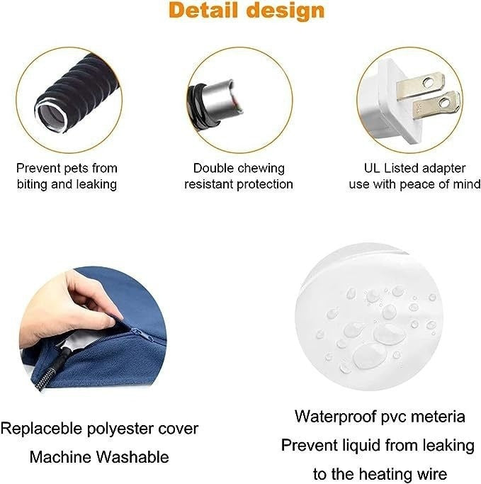 Thick Electric Warming Pad for Dogs and Cats