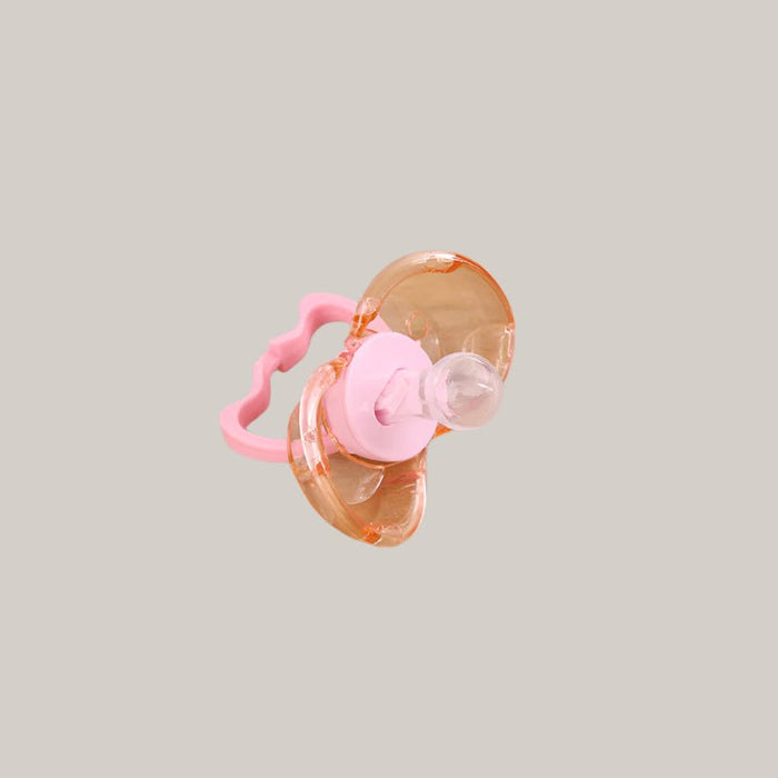 Rompbaby Silicone Pacifier with Protective Cap