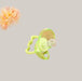 Rompbaby Silicone Pacifier with Protective Cap green