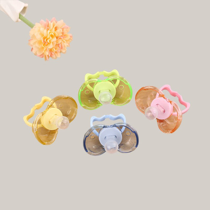 Rompbaby Silicone Pacifier with Protective Cap