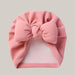 Baby Pullover Hat Cotton Filled Bow Blusher