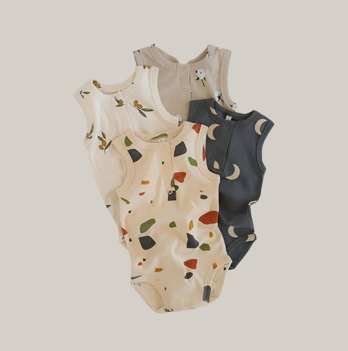 Sleeveless Baby Romper