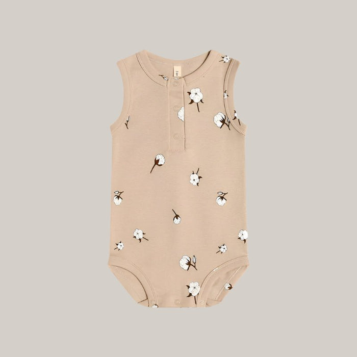 Sleeveless Baby Romper Cotton