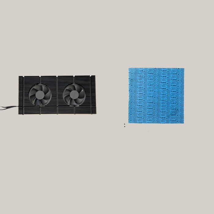 Backplane Radiator Graphics Card Heater Cooling Fan 2 Style