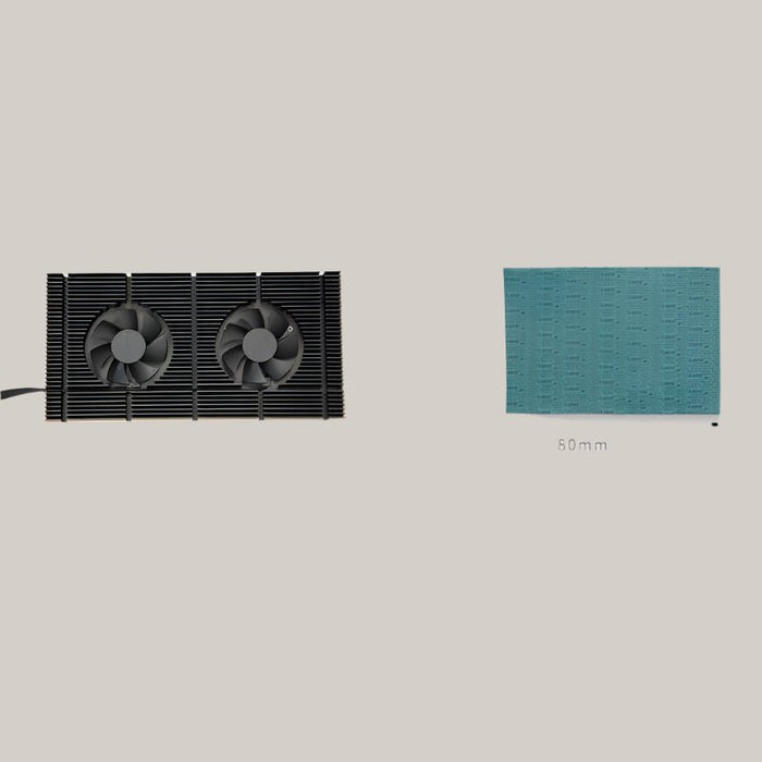 Backplane Radiator Graphics Card Heater Cooling Fan 5 Style