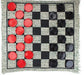 Chess Checkered Blanket White green
