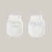 Bamboo Fiber Baby Clothes Baby Gloves White One size
