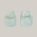 Bamboo Fiber Baby Mittens Light Green One size