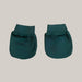 Bamboo Fiber Baby Clothes Baby Gloves Dark green One size