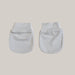 Bamboo Fiber Baby Clothes Baby Gloves Grey One size