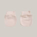 Bamboo Fiber Baby Mittens Pink One size