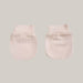 Bamboo Fiber Baby Clothes Baby Gloves Pink One size